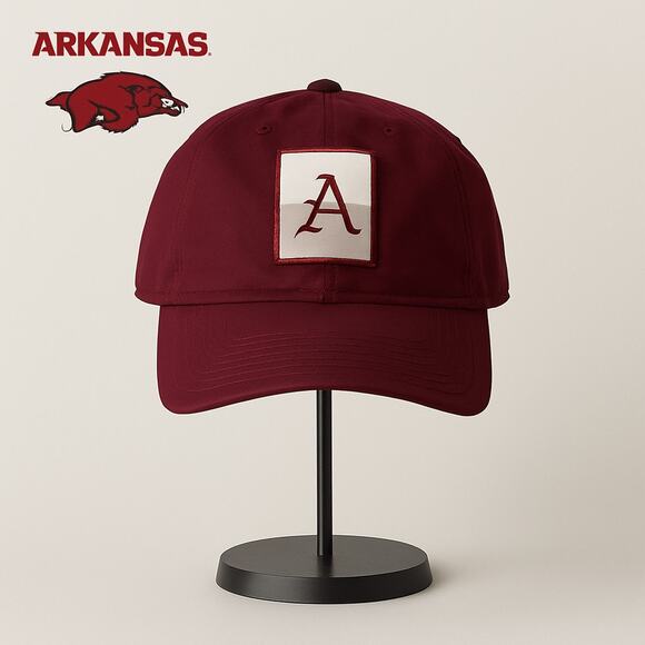 Arkansas Razorbacks New Era Cap Hat Adjustable - Picture 1 of 4